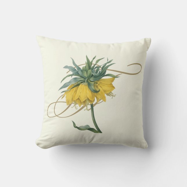 Fritillaire Throw Pillow (Front)