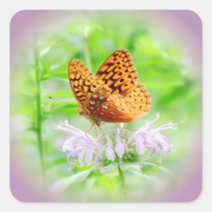 Fritillary Dream - Sticker Carré diurne
