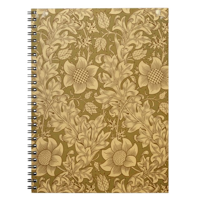 'Fritillary' wallpaper design, 1885 Notebook (Front)