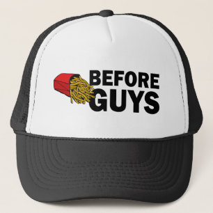 Fritures avant casquette drôle de types