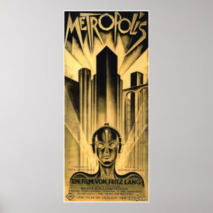 Fritz Lang Metropolis Poster