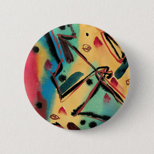 Fritz Stuckenberg (German, 1881-1944) 2 Inch Round Button