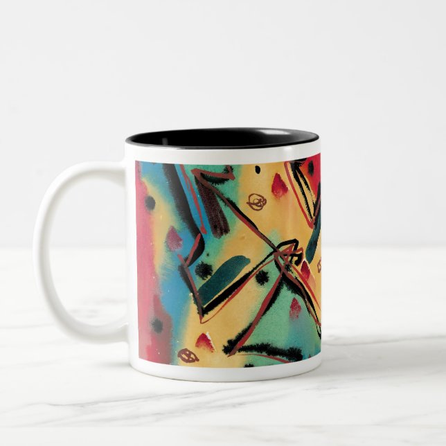 Fritz Stuckenberg (German, 1881-1944) Two-Tone Coffee Mug (Left)
