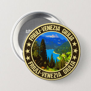 Friuli-Venezia Giulia 3 Inch Round Button