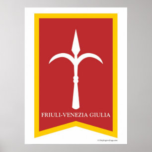 Friuli Venezia Giulia Italy region Poster