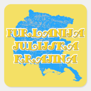 Friuli-Venezia Giulia Square Sticker