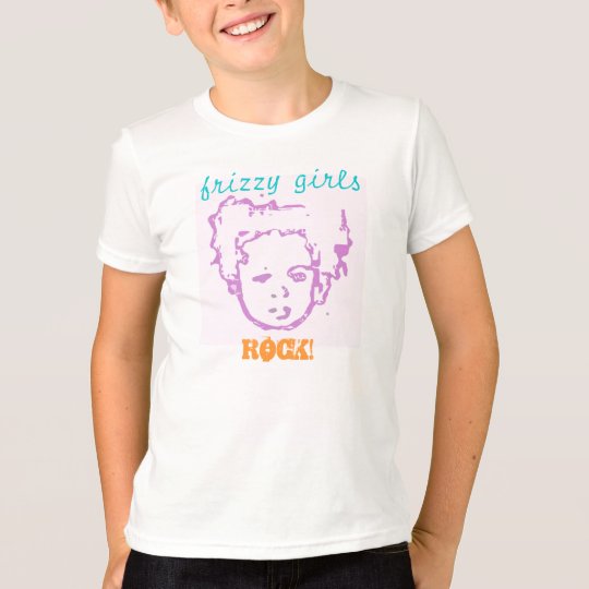 Frizzy Girls ROCK! - Bright T-Shirt