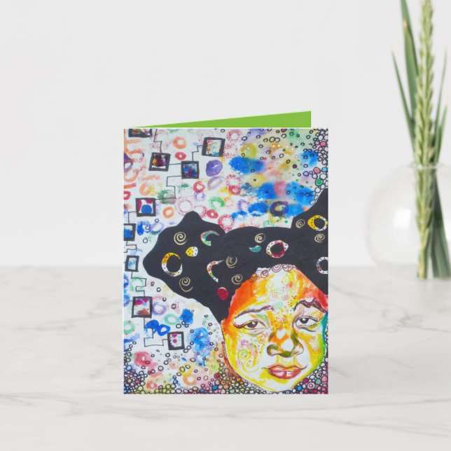 Fro Baby Note Card (Front)