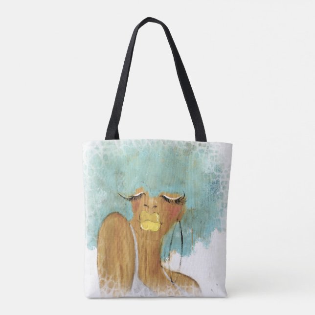 Fro Blue Tote (Back)