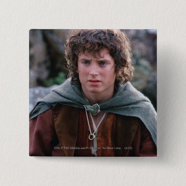 FRODO™ 2 INCH SQUARE BUTTON (Front)