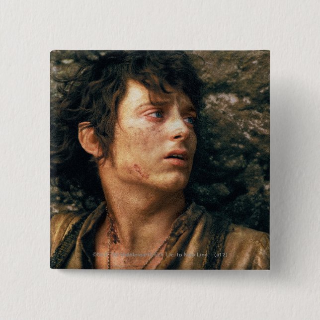 FRODO™ in Despair 2 Inch Square Button (Front)