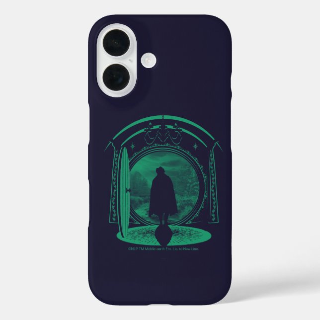 FRODO™ Leaving THE SHIRE™ Silhouette Case-Mate iPhone Case (Back)