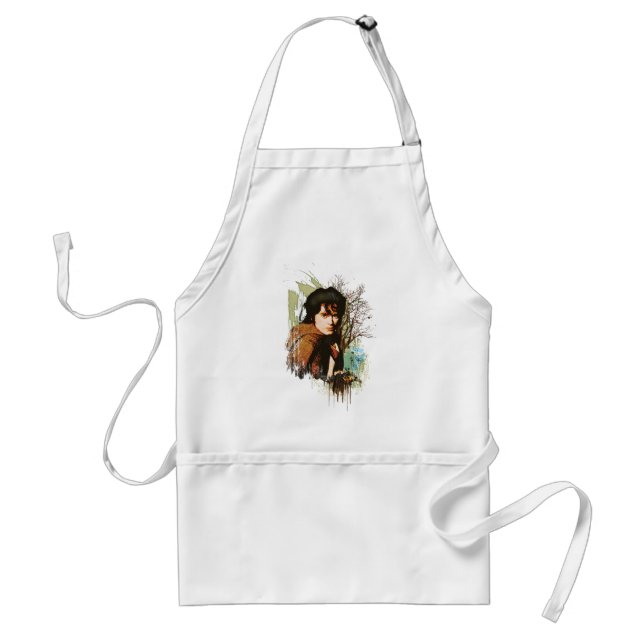 FRODO™ Mixed Media Vector Collage Standard Apron (Front)