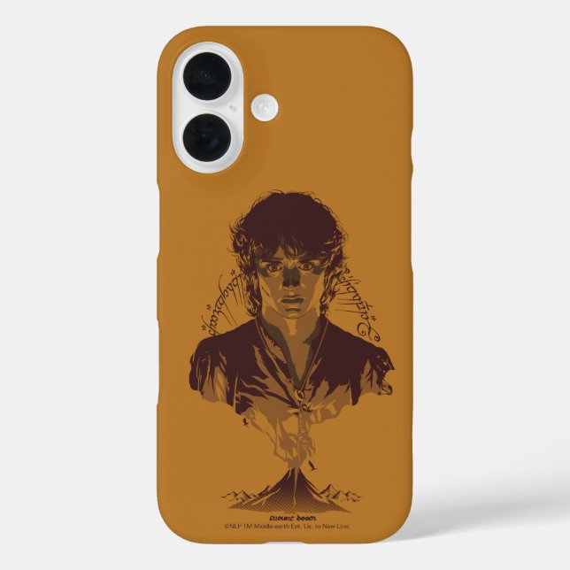FRODO™ MOUNT DOOM™ Tengwar Inscription Graphic Case-Mate iPhone Case (Back)
