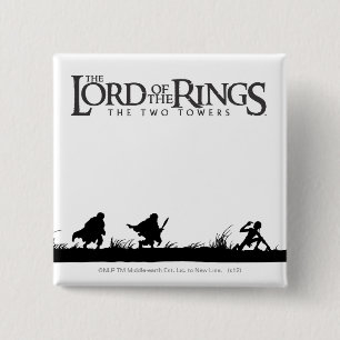 FRODO™, Sam, and GOLLUM™ 2 Inch Square Button