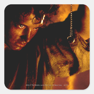 FRODO™ Stares at Ring Square Sticker
