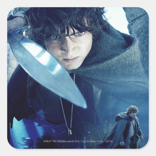FRODO™ with Sword Square Sticker (Front)