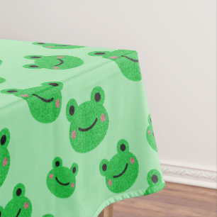 Frog 1st birthday party froggy theme tablecloth