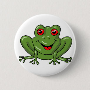 frog 2 inch round button