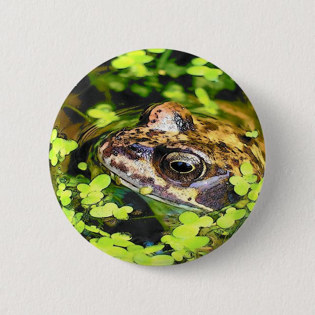 FROG 2 INCH ROUND BUTTON (Front)