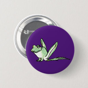 Frog 2 Inch Round Button