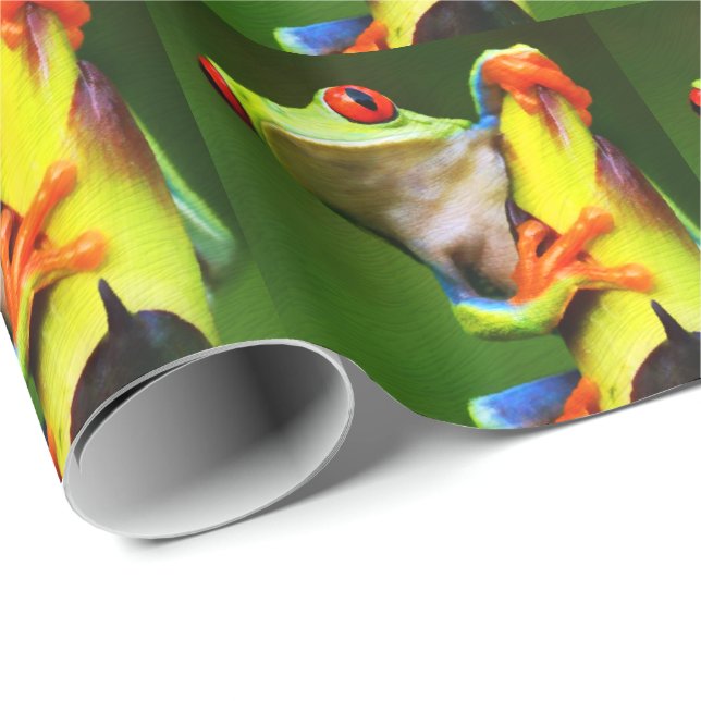 Frog 2 Wrapping Paper (Roll Corner)