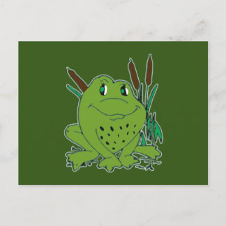 Frog 3 postcard