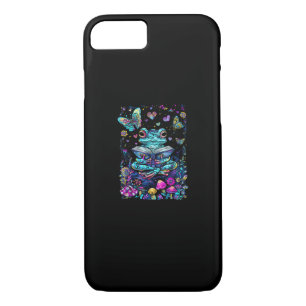 Frog Aesthetic Cottagecore Goblincore Reading Case-Mate iPhone Case