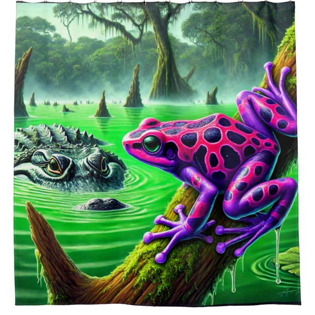 Frog and Alligator (Front)