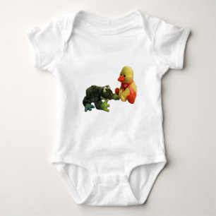 Frog and Duck Baby Bodysuit