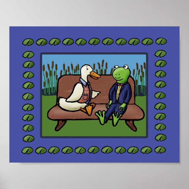 Frog and Duck Poster (Front)