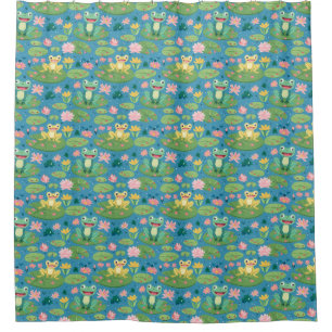 Frog and Lily Pad Pattern
