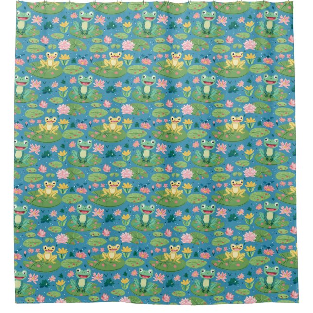 Frog and Lily Pad Pattern (Front)