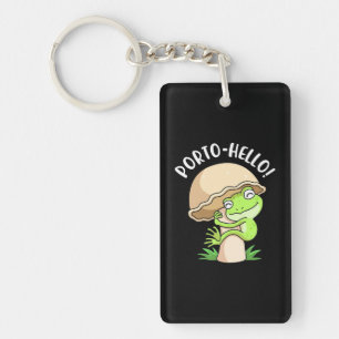 Frog And Mushroom Keychain