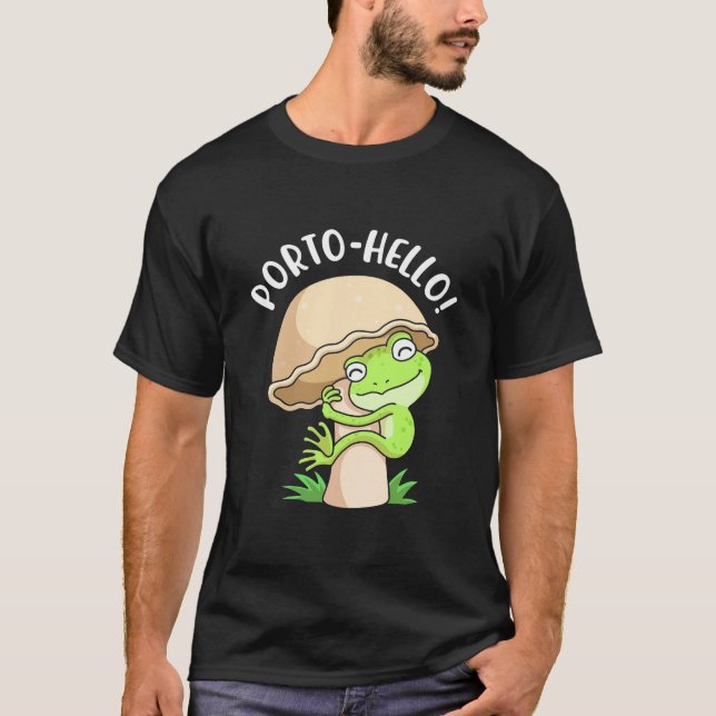 Frog And Mushroom T-Shirt (Front)