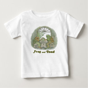 Frog and Toad Eat Cookies Baby T-Shirt