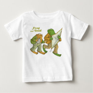 Frog and Toad Fly a Kite Baby T-Shirt