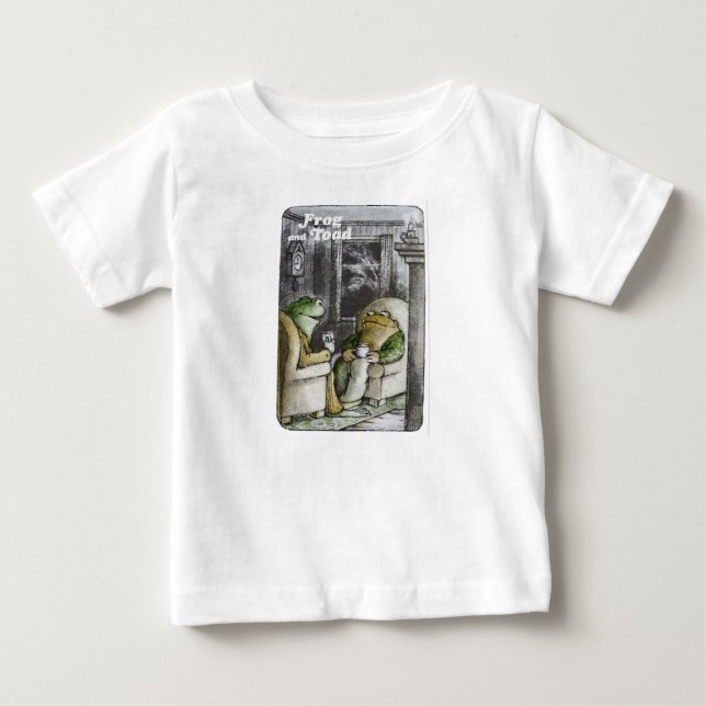 Frog and Toad Tea Time Baby T-Shirt (Front)