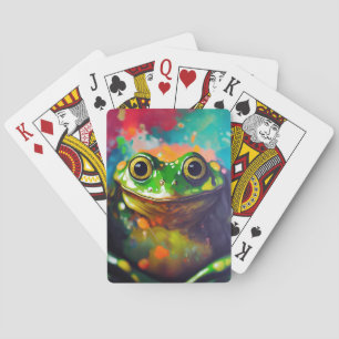 Frog  Animal Discovery Adventure Nature Planet Ear Playing Cards