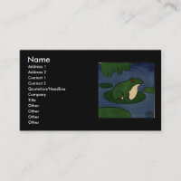 Frog - Antiquarian, Colourful Book Illustration