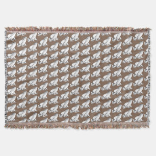 Frog Art Blanket Bull Frog Art Throw Blanket