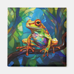Frog Art Magnet