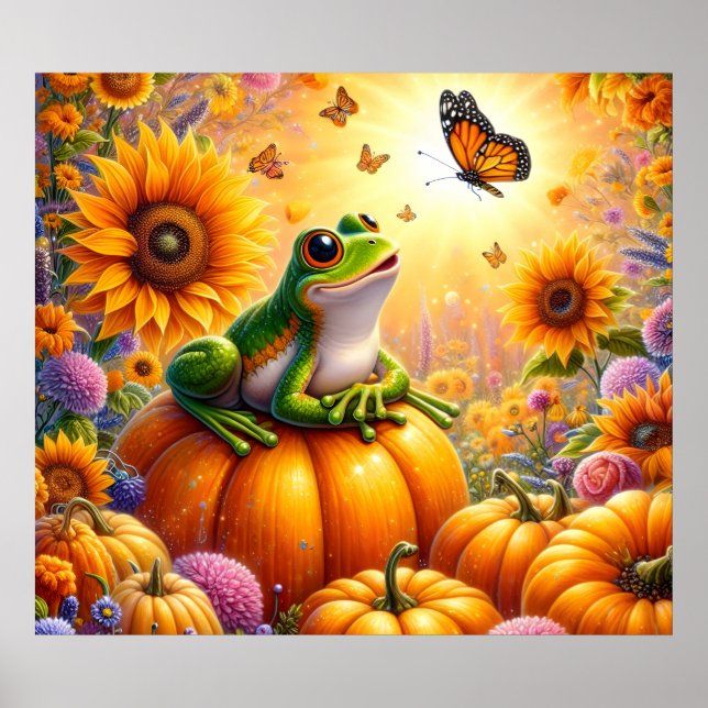 Frog Art Poster (Front)