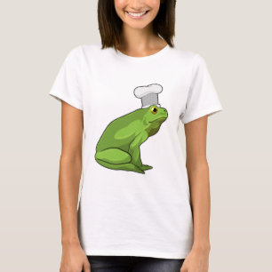 Frog as Cook with Chef hat T-Shirt