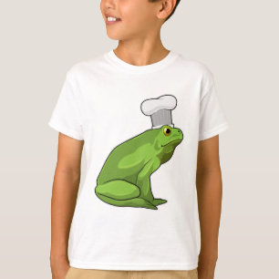 Frog as Cook with Chef hat T-Shirt