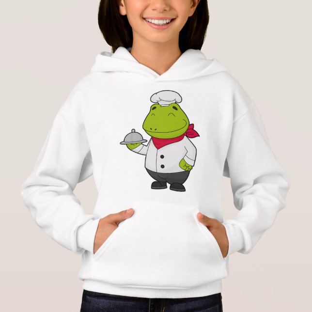 Frog as Cook with Platter (Front)