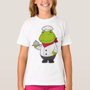 Frog as Cook with Platter T-Shirt