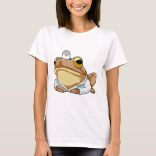 Frog as Doctor with Doctor's coat T-Shirt