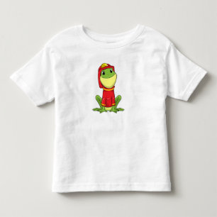 Frog as Firefighter with Helmet Toddler T-shirt