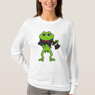 Frog as Magician with Magic wand & Hat T-Shirt